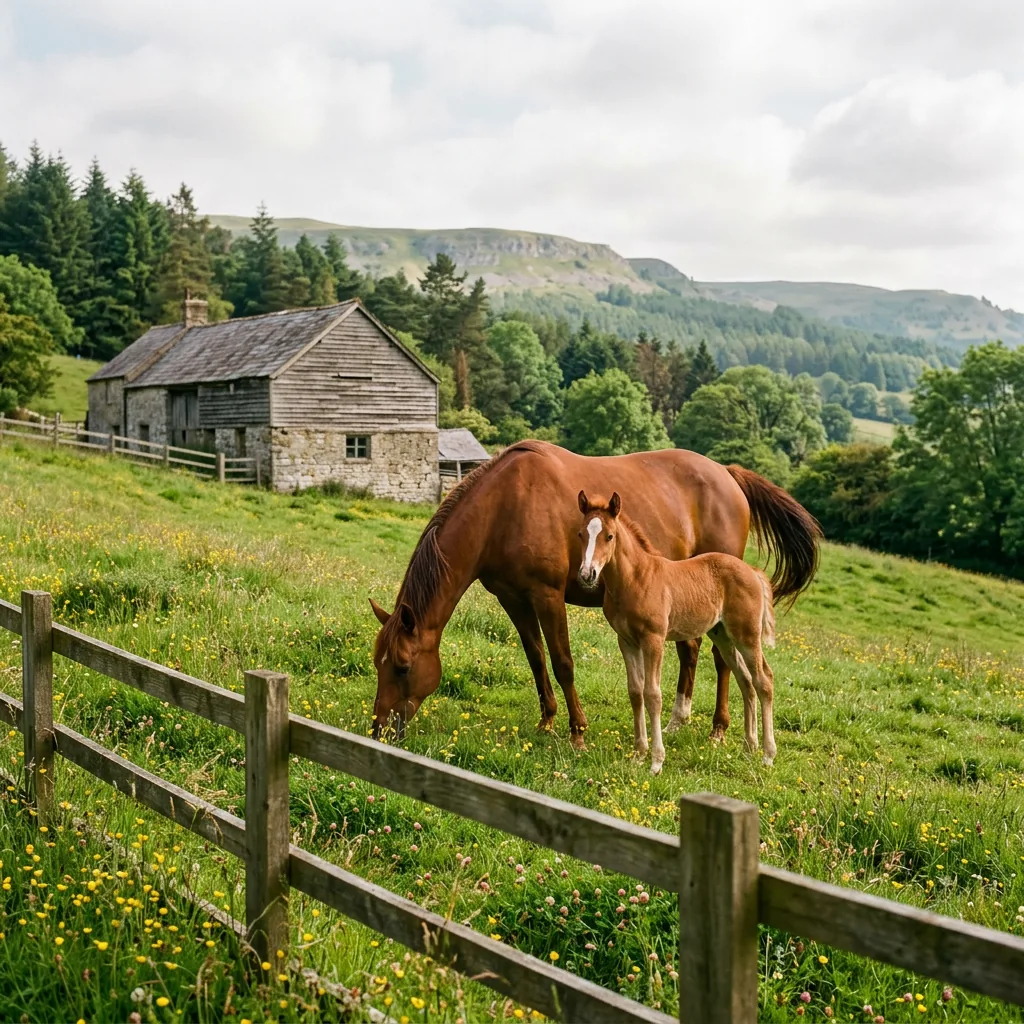 Élevage de chevaux, Écurie Mercier, Brié-et-Angonnes