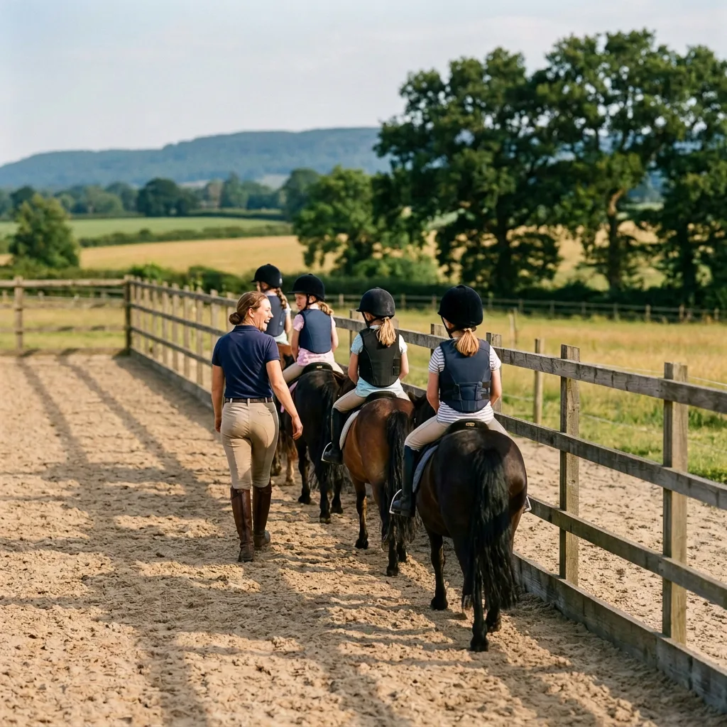 Cours de poney à Brié-et-Angonnes, Isère